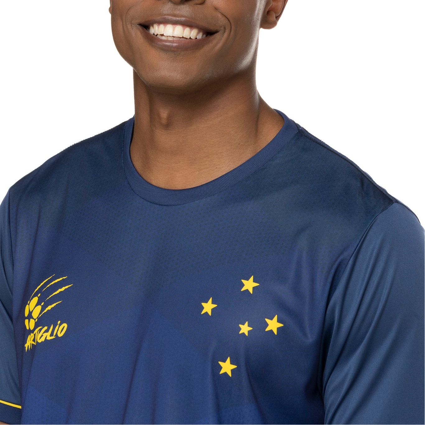 Camiseta do Cruzeiro Braziline Ticuna - Masculina - Foto 4