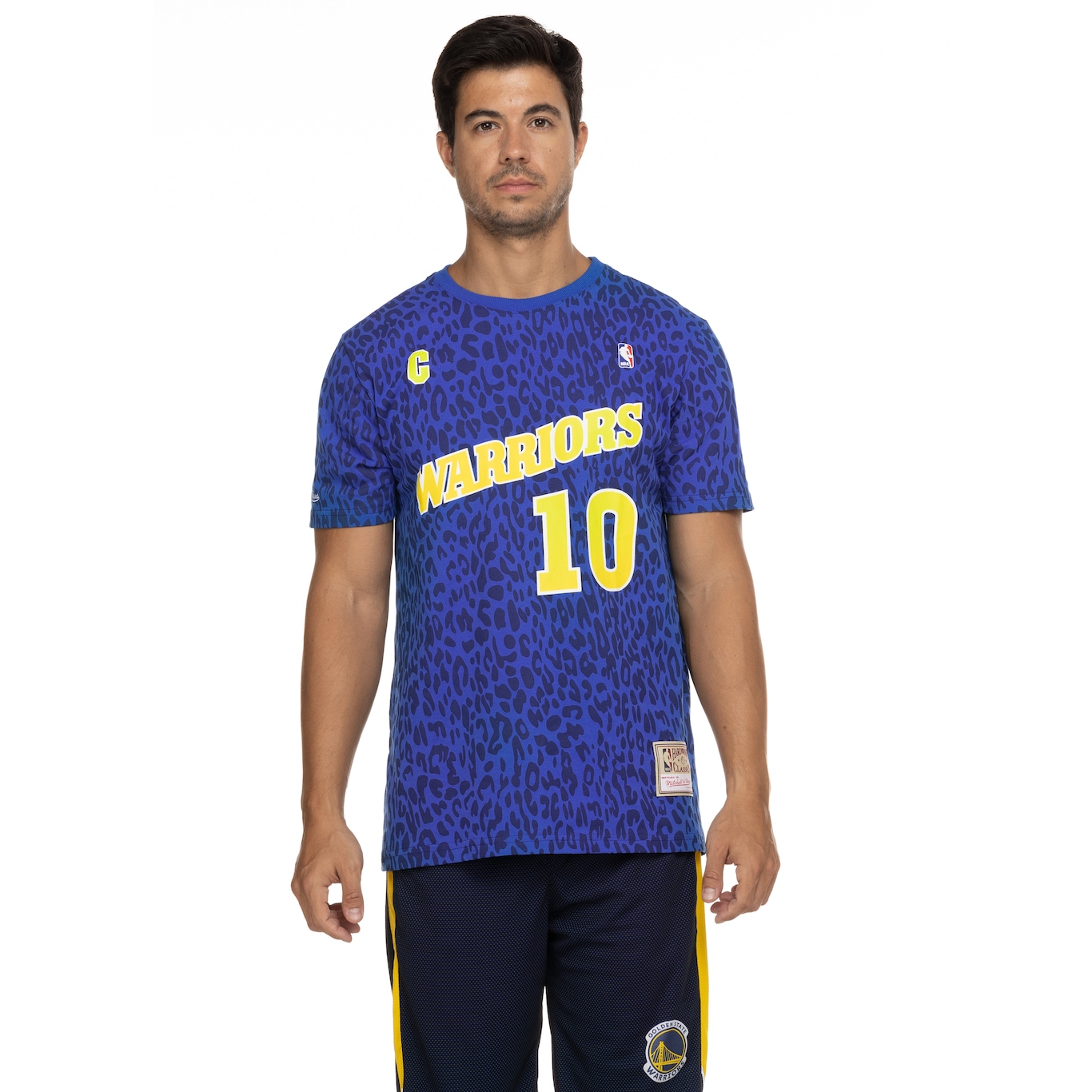 Camiseta do Golden State Warriors NBA Mitchell & Ness Masculina Especial - Video 1