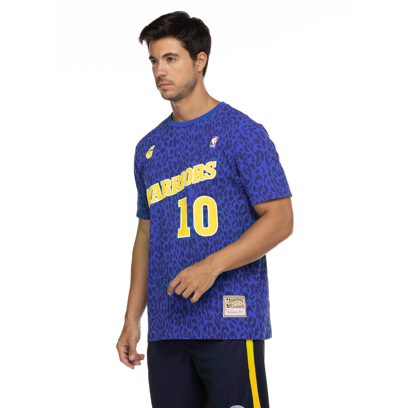 Camiseta do Golden State Warriors NBA Mitchell & Ness Masculina Especial - Foto 5