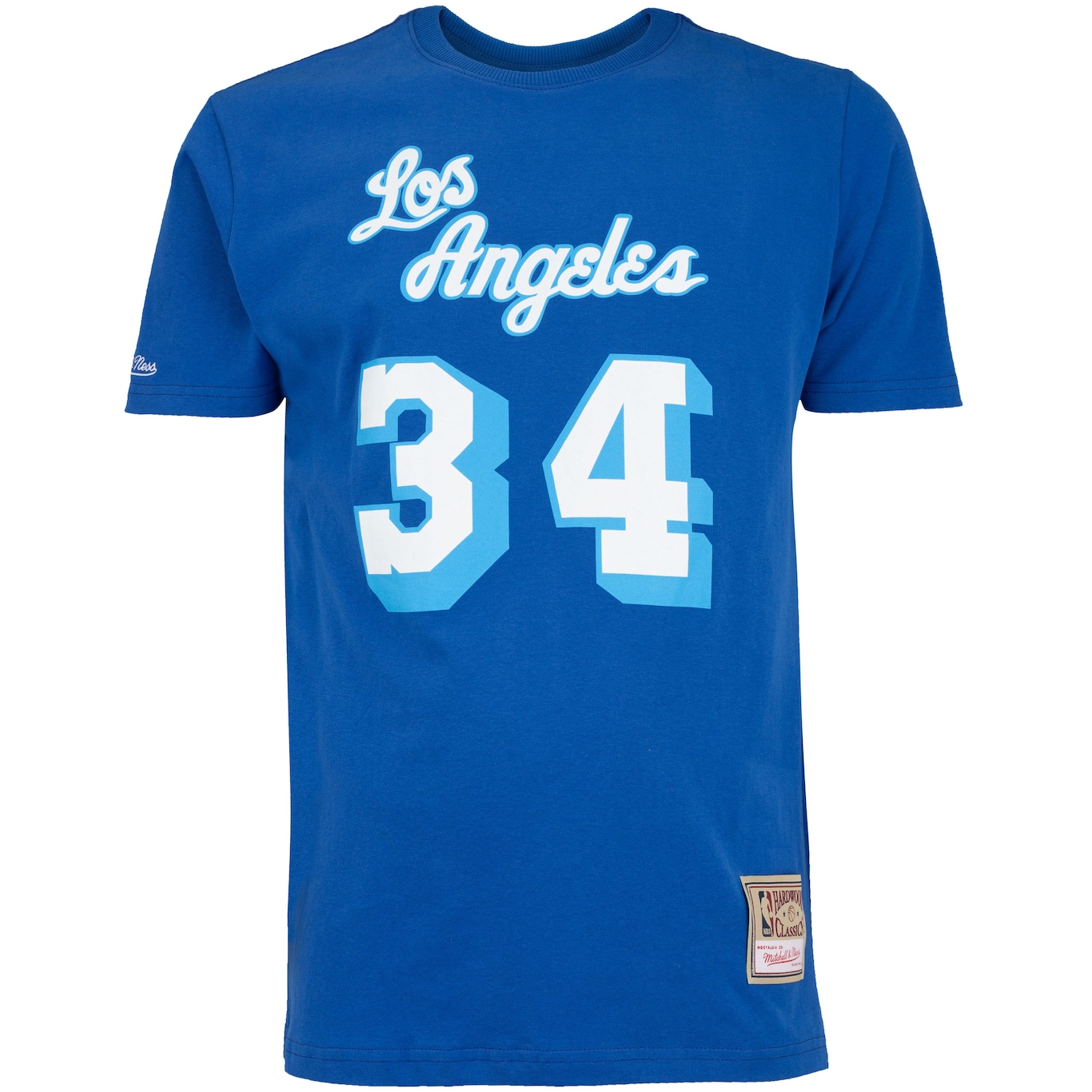 Camiseta Los Angeles Lakers NBA Mitchell & Ness Oneal - Masculina - Foto 6