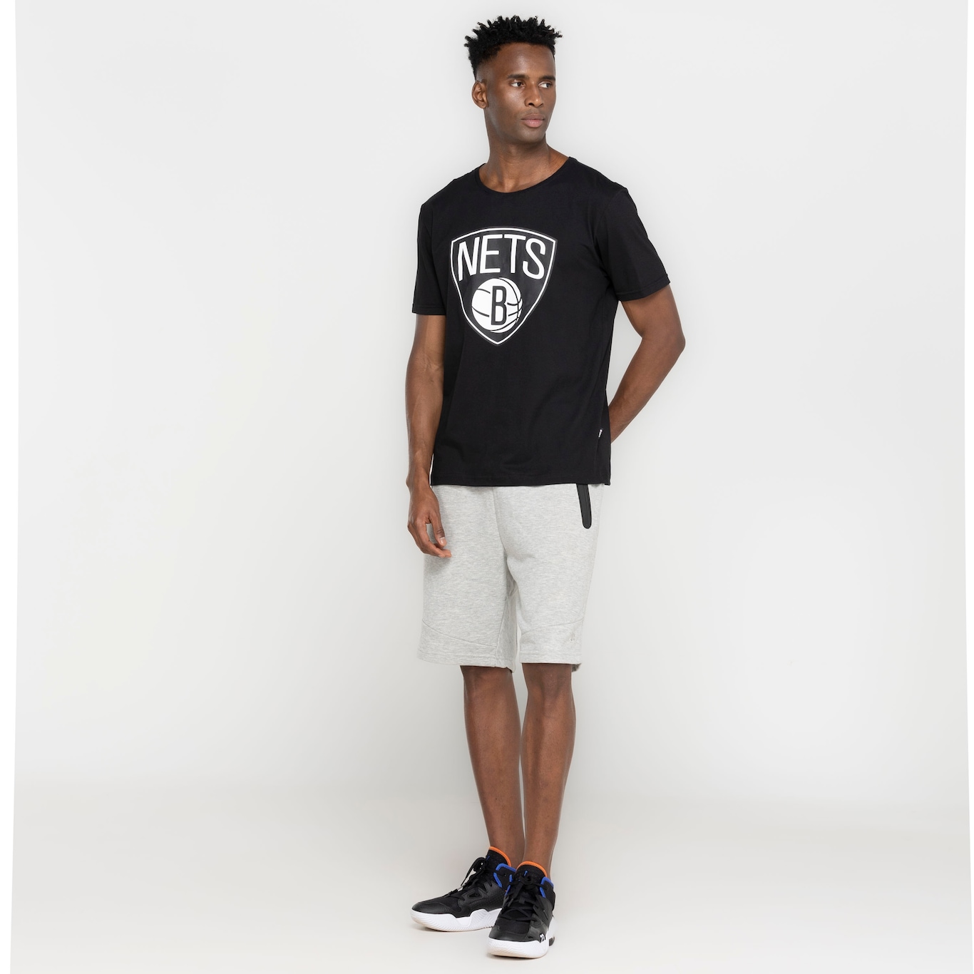 Camiseta Brooklyn Nets NBA - Masculina - Foto 4