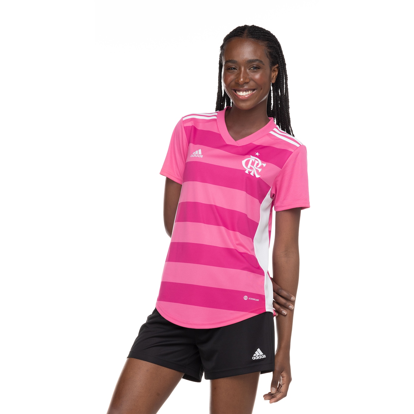 Camisa Flamengo 2020 Versão Feminina Ed. Especial Outubro Rosa +