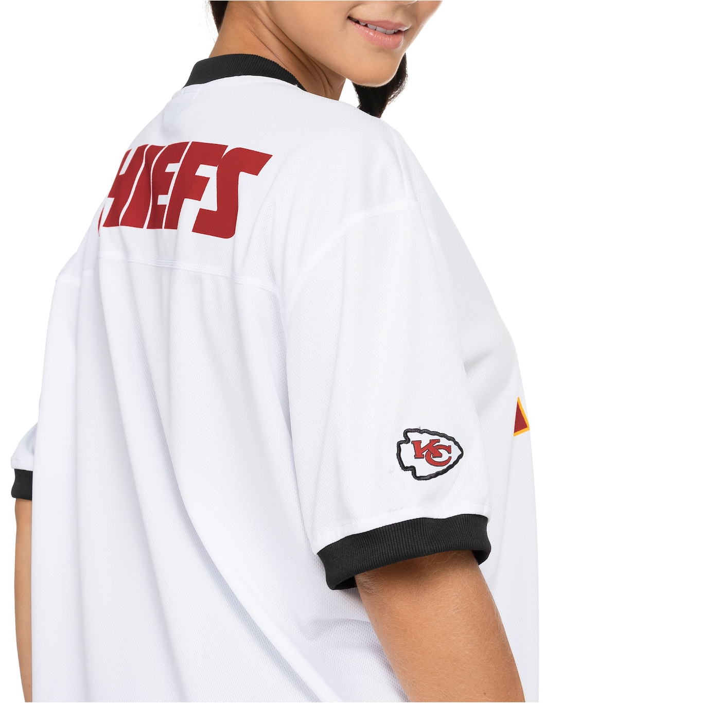 Camiseta do Kansas City Chiefs NFL New Era Unissex Jersey Core - Foto 4