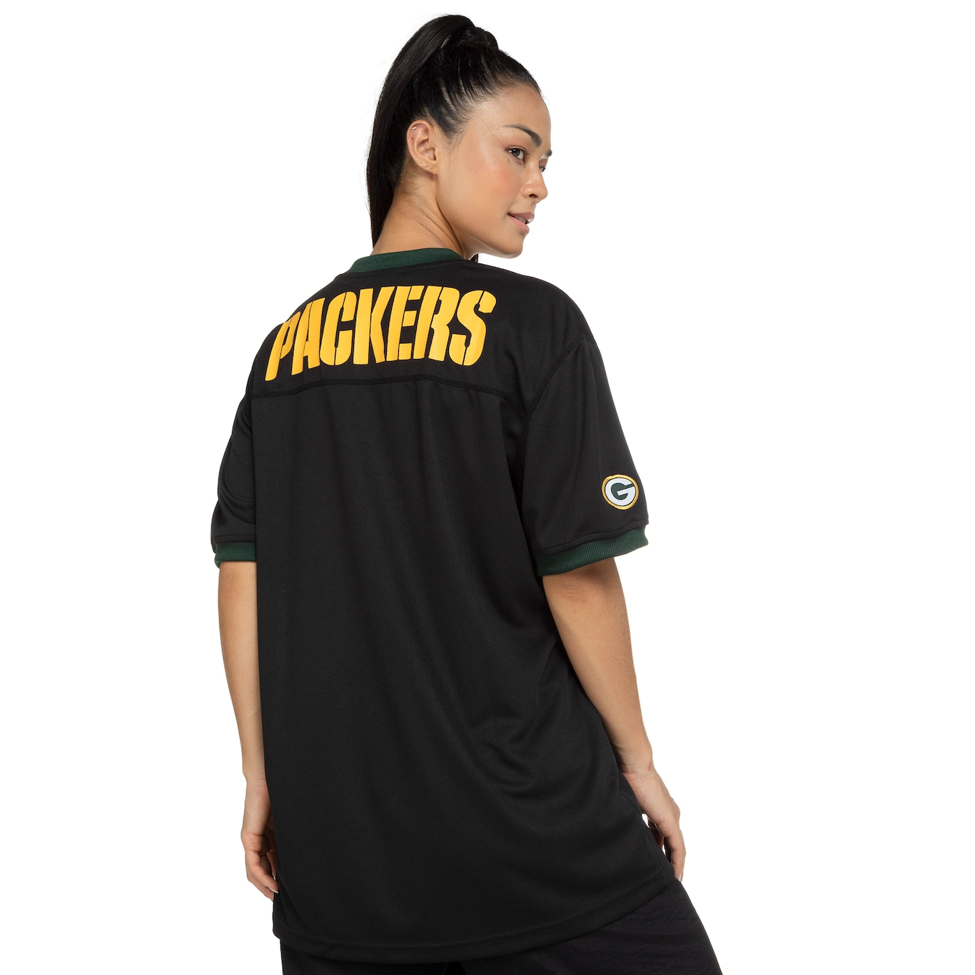 Camiseta do Green Bay Packers NFL New Era Unissex Jersey Core - Foto 4