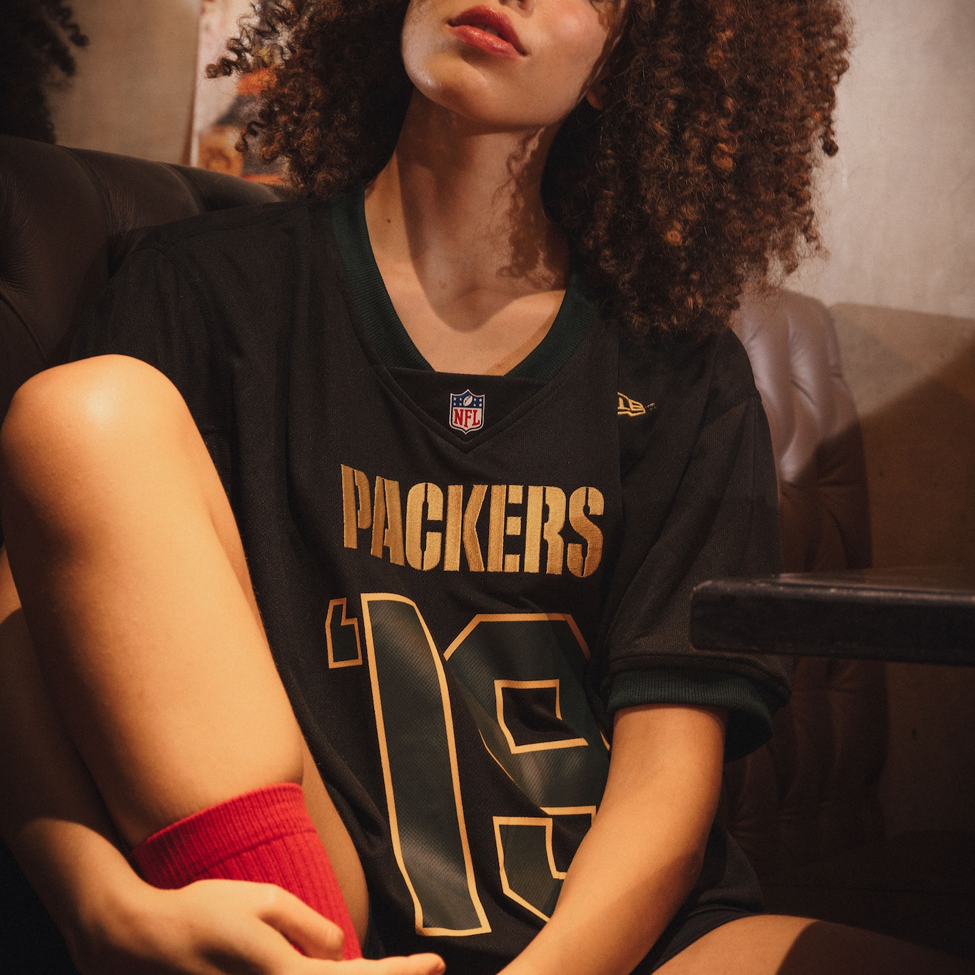 Camiseta do Green Bay Packers NFL New Era Unissex Jersey Core - Foto 5