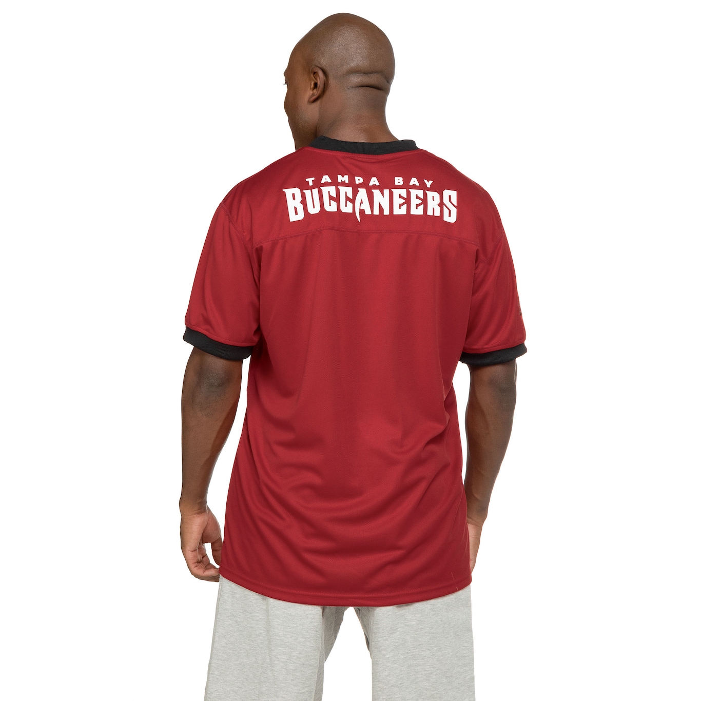 Camiseta do Tampa Bay Buccaneers NFL New Era Unissex Jersey Core - Foto 4