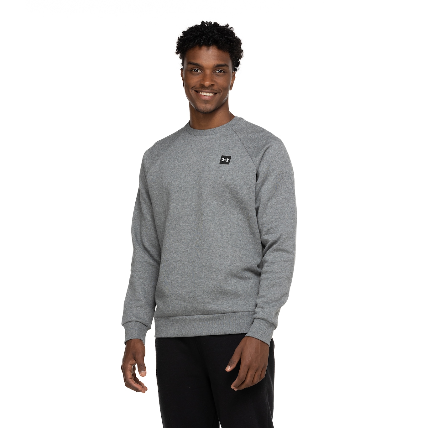 Blusa de Moletom Masculina Under Armour Rival Fleece - Foto 5