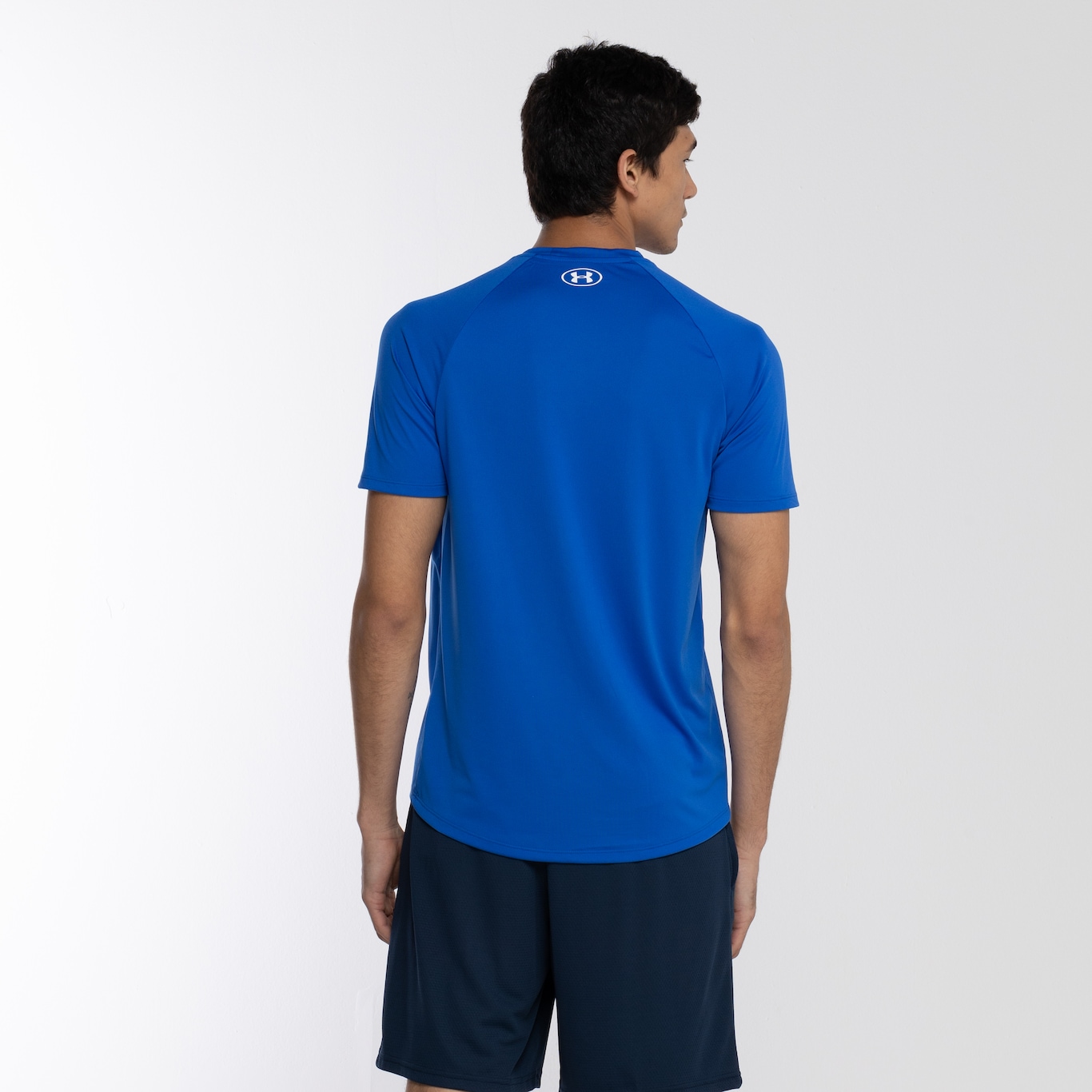 Camiseta Masculina Under Armour Manga Curta Tech 2 WM GP SS BRZ - Foto 3