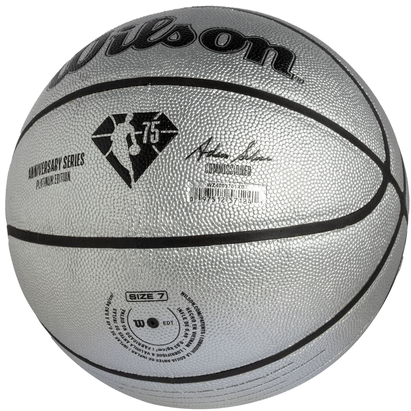 Bola Basquete Wilson NBA Platinum Edition Tam 7 