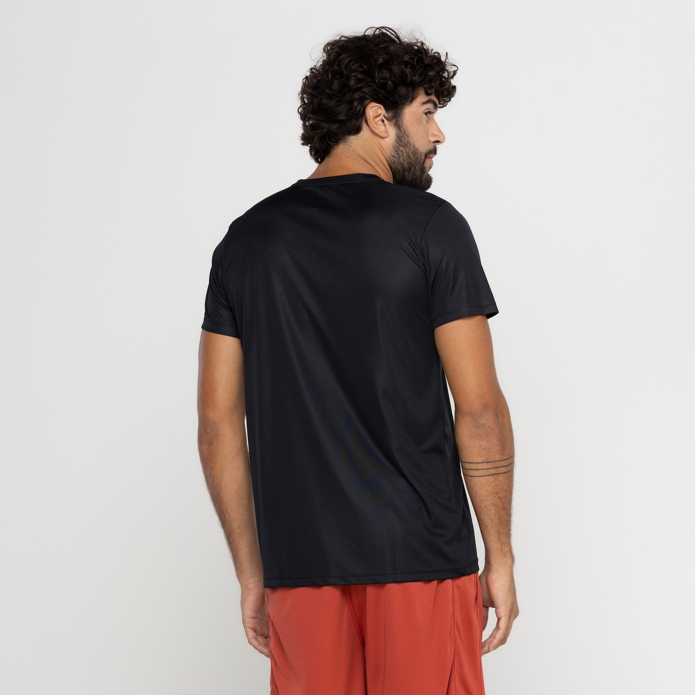 Camiseta Masculina ASICS Manga Curta Logo Ao Cmc Ct - Foto 3