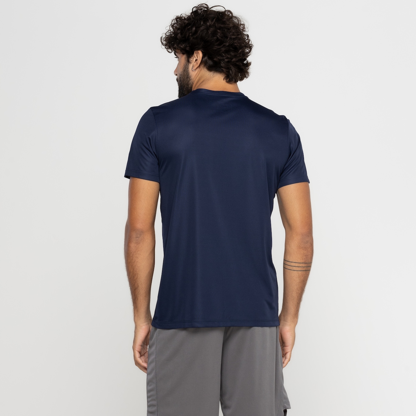 Camiseta Masculina ASICS Manga Curta Logo Ao Cmc Ct - Foto 3