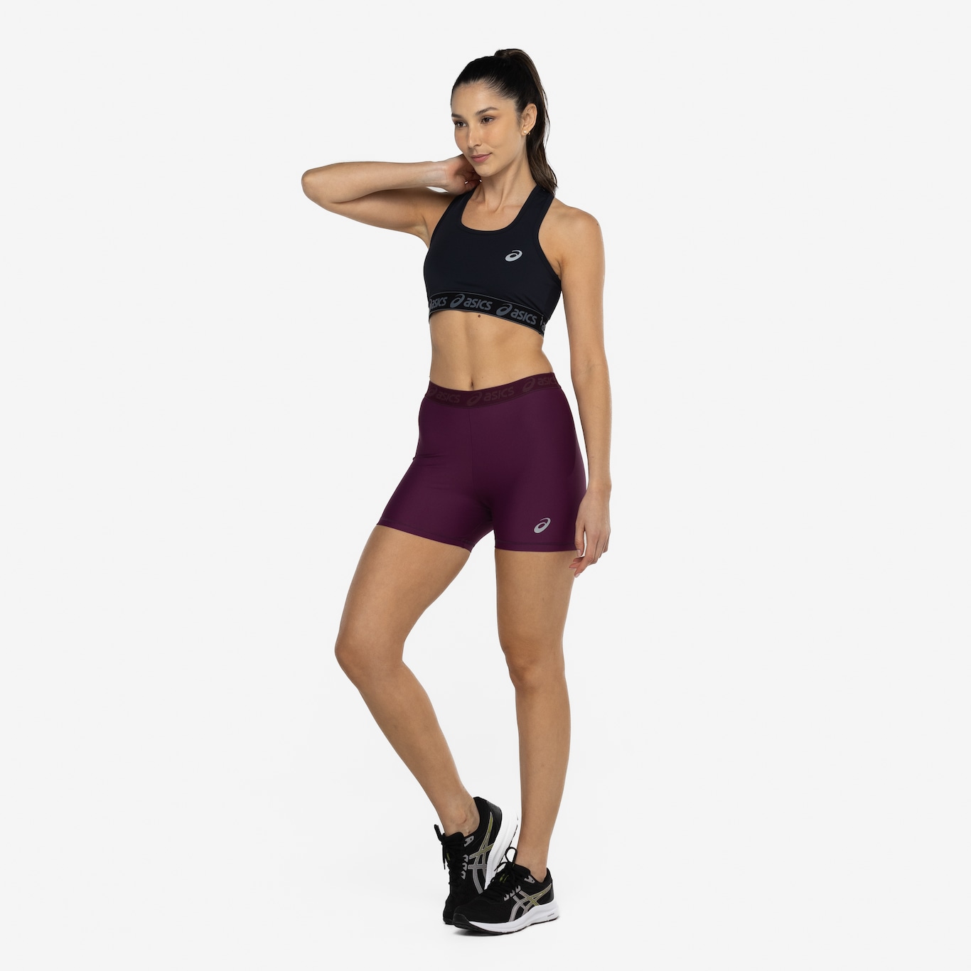 Top Fitness sem Bojo ASICS Média Sustentação Toya Run Basic - Adulto - Foto 4