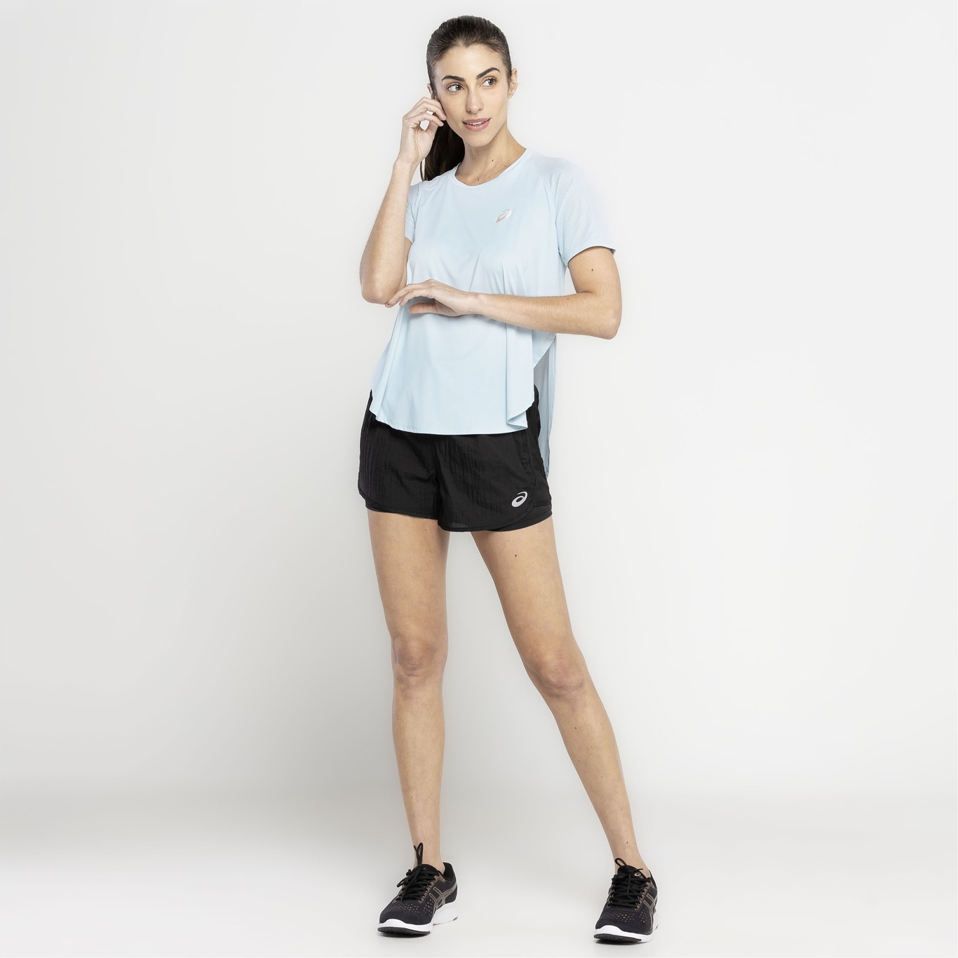 Camiseta Feminina ASICS Manga Curta Textura - Foto 4