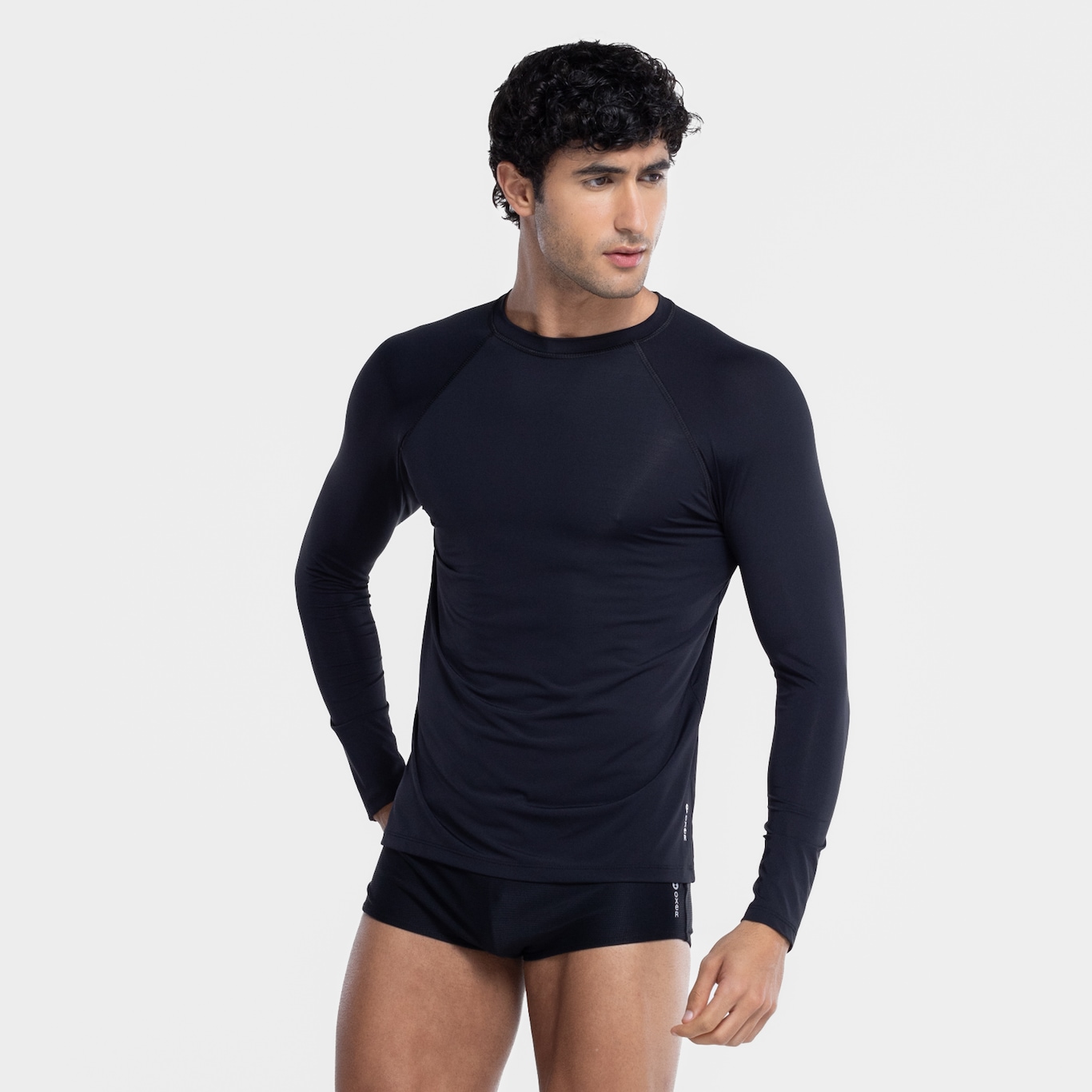 Camiseta Manga Longa Masculina Oxer com Proteção Solar UV - Foto 1