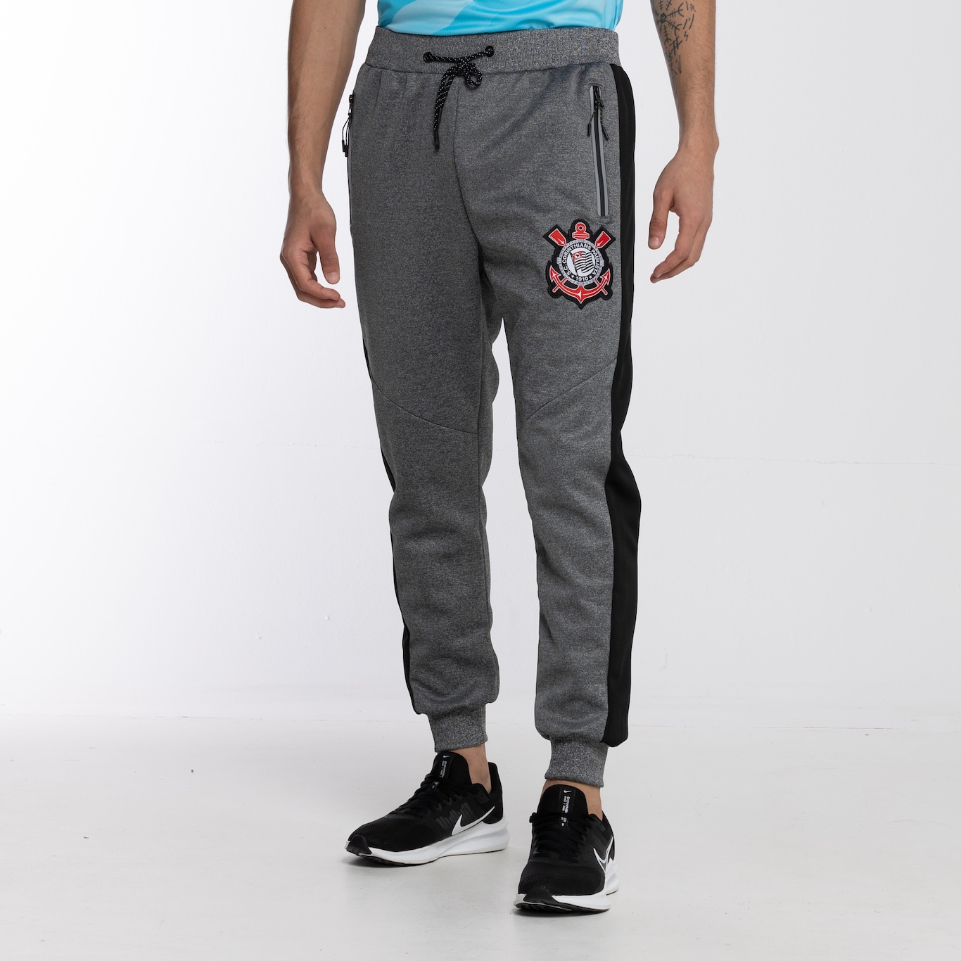 Calça do Corinthians Xps Sports Masculina SCCP Skuba - Foto 4