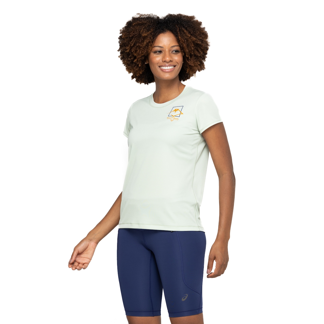 Camiseta Feminina ASICS Manga Curta SS TOP - Video 1