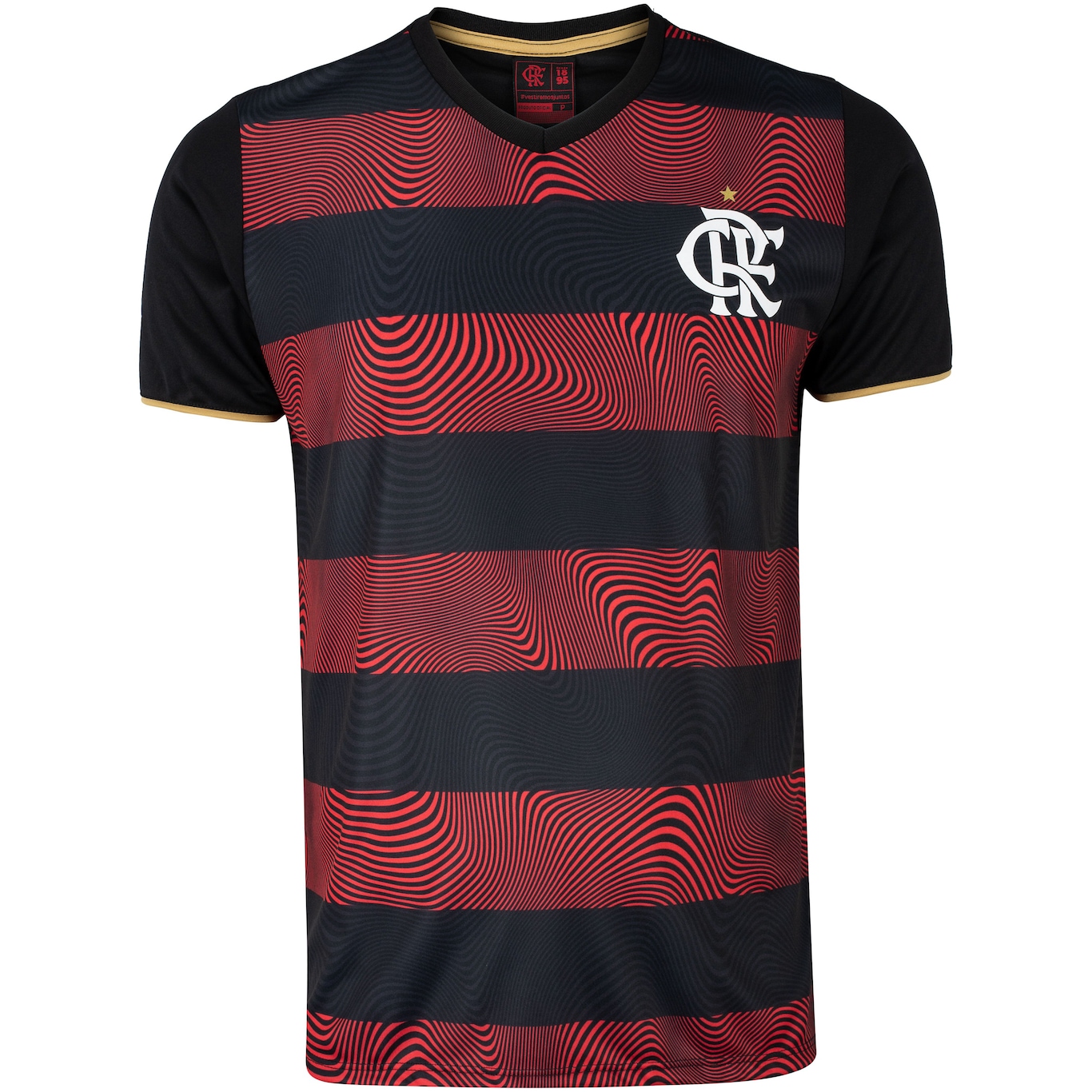 Camiseta do Flamengo Masculina Brains Braziline - Foto 5