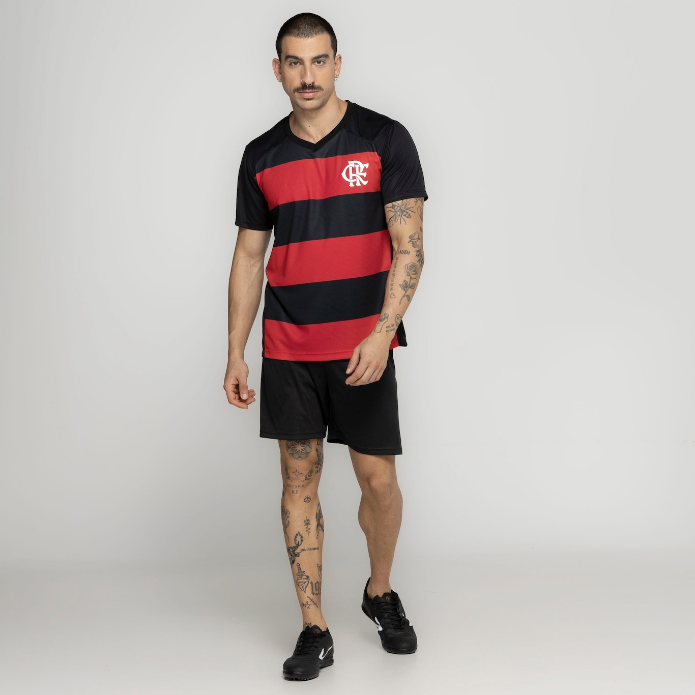 Camiseta do Flamengo Masculina Braziline Scope - Foto 5