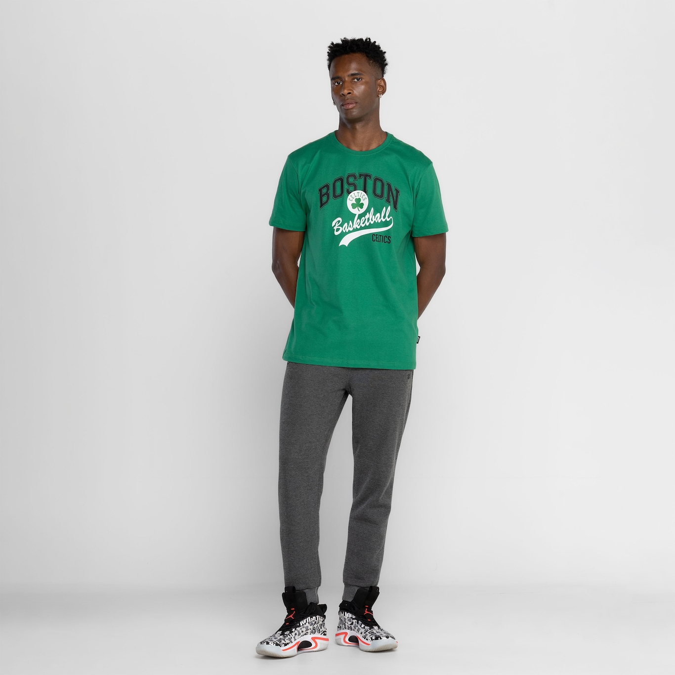 Camiseta Boston Celtics Masculina NBA Manga Curta Nb354 - Foto 4