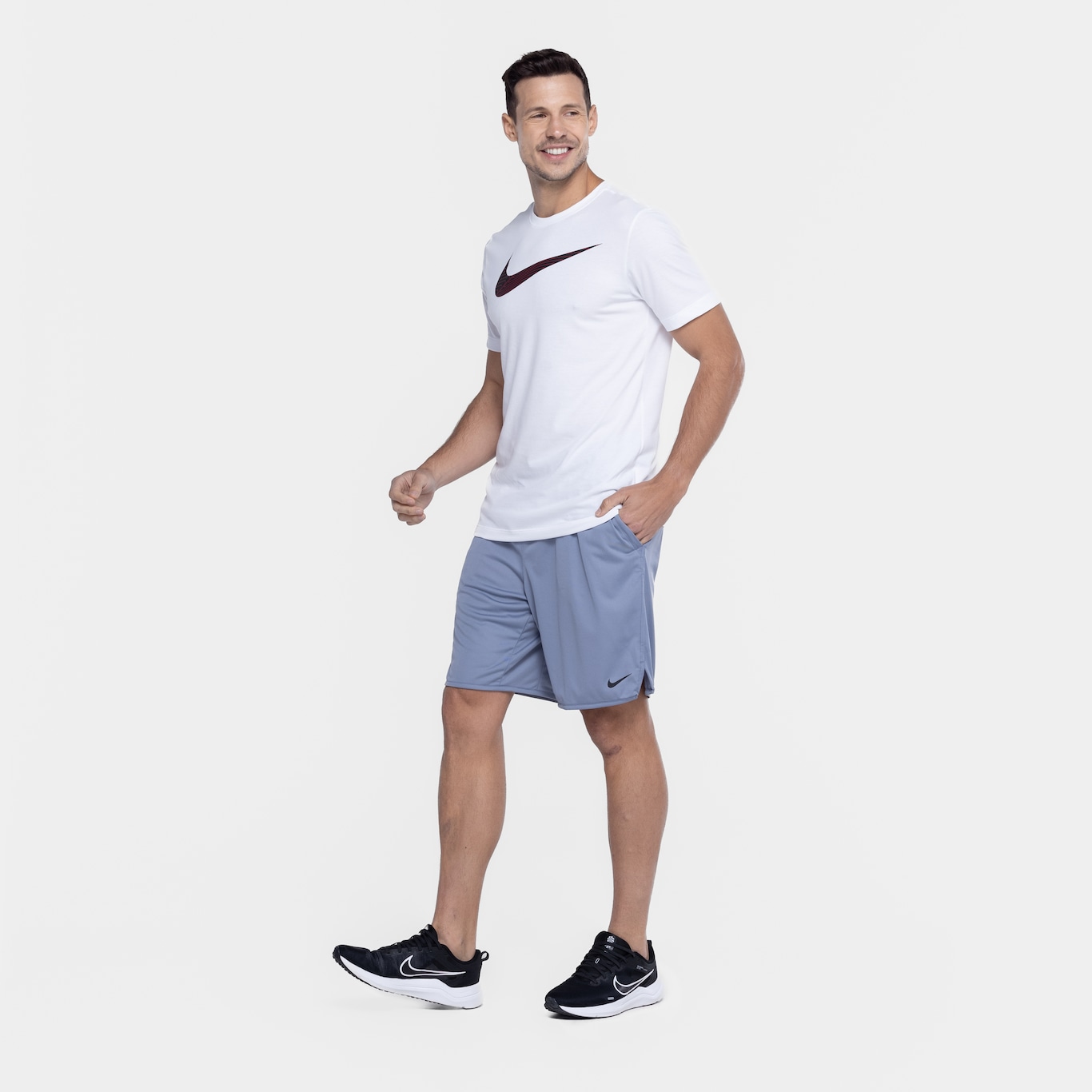 Bermuda Masculina Nike Totality Knit 9 In Ul - Foto 5