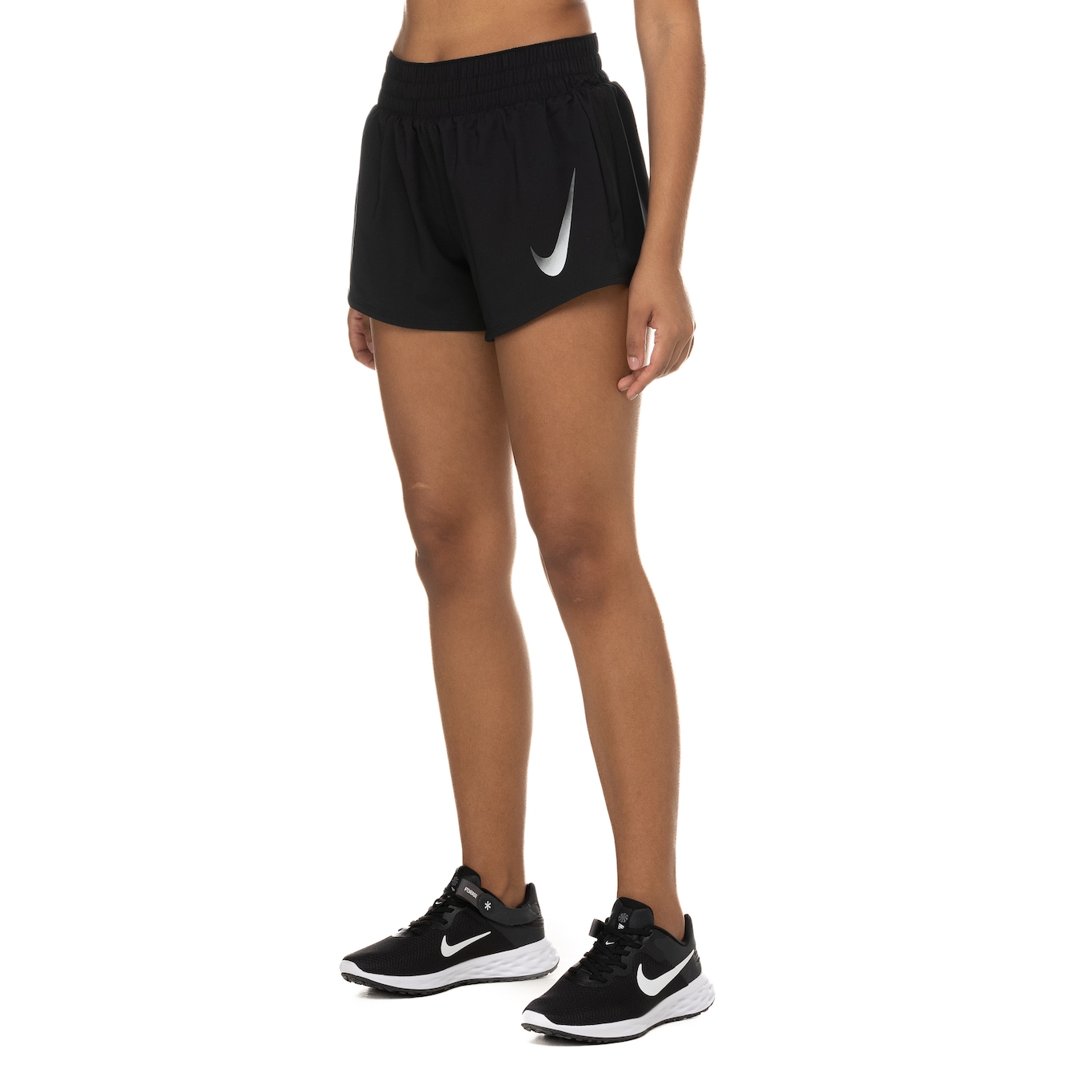 Short Feminino Nike Swoosh Veneer Vers - Video 1