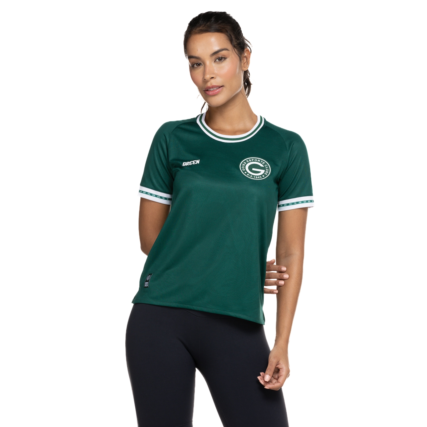 CAMISA GOIAS I 2022 GREEN FEM - Video 1