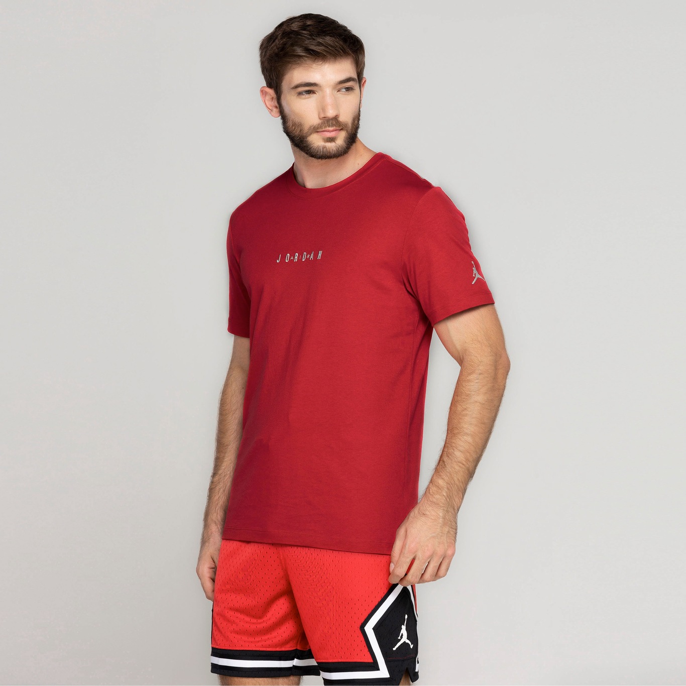 Camiseta Air Jordan Masculina Nike Manga Curta EMB - Foto 6