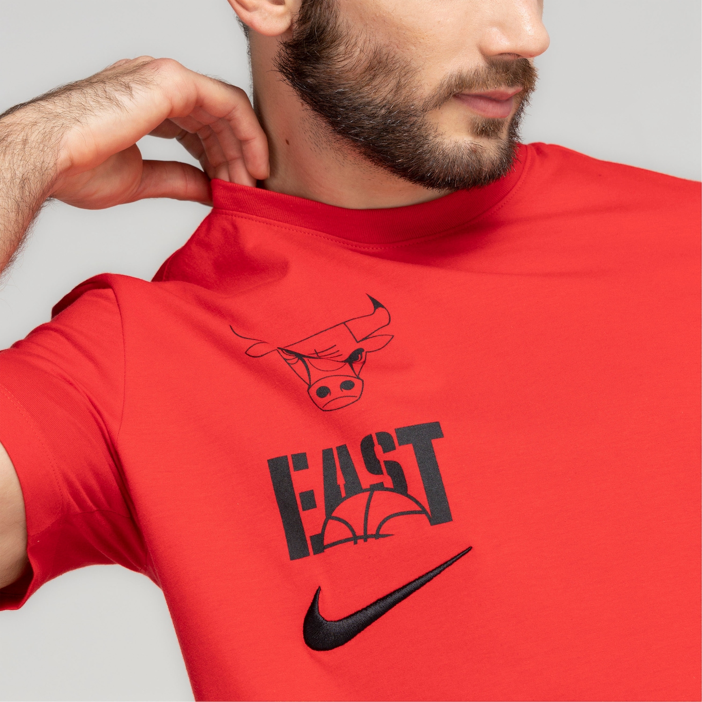 Camiseta do Chicago Bulls NBA Nike Masculina Essentials - Foto 6