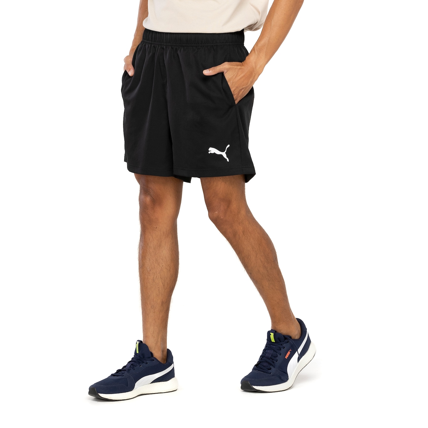 Bermuda Masculina Puma Active Woven 5 - Foto 1