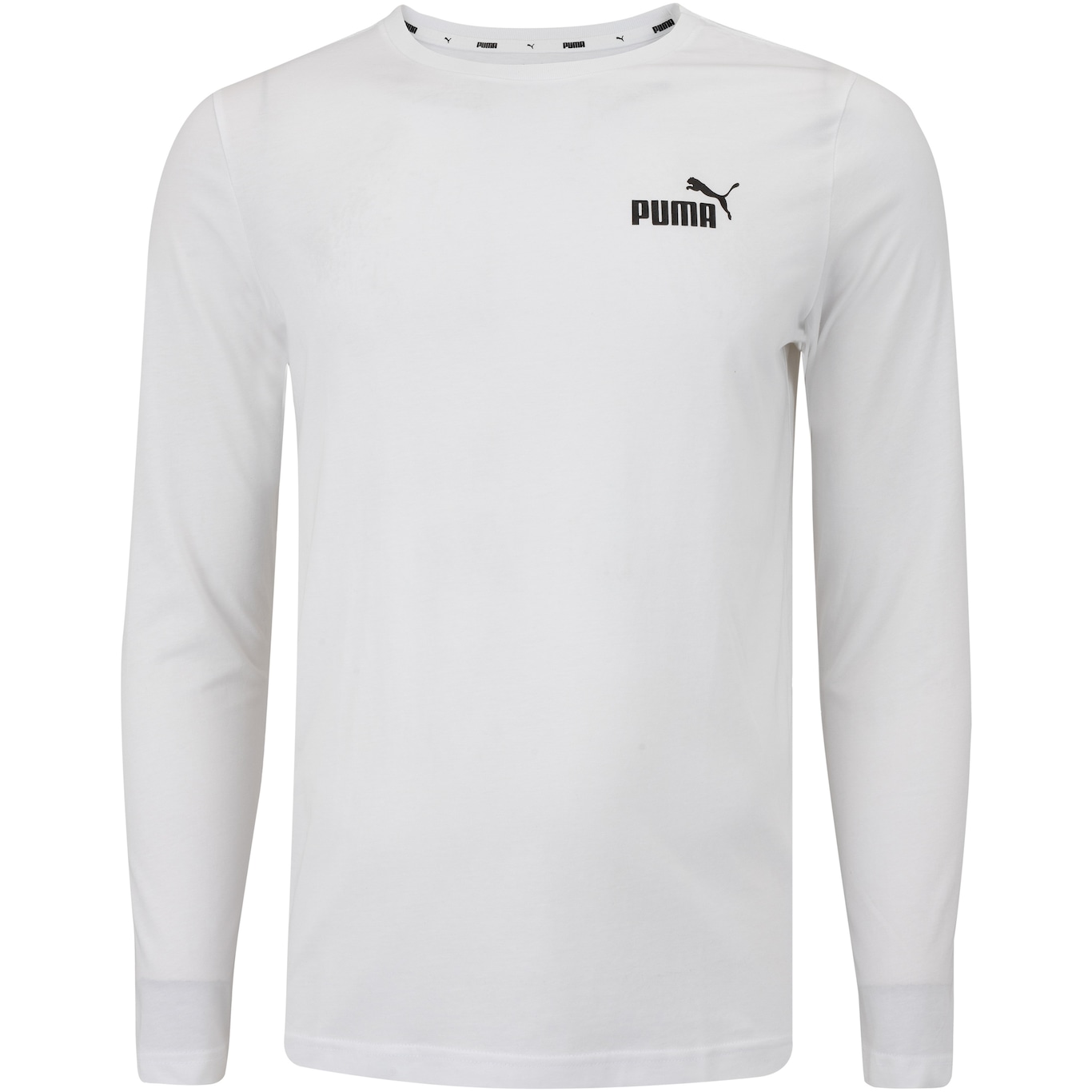 Camiseta Masculina Puma Manga Longa Essentials Small Logo - Foto 5