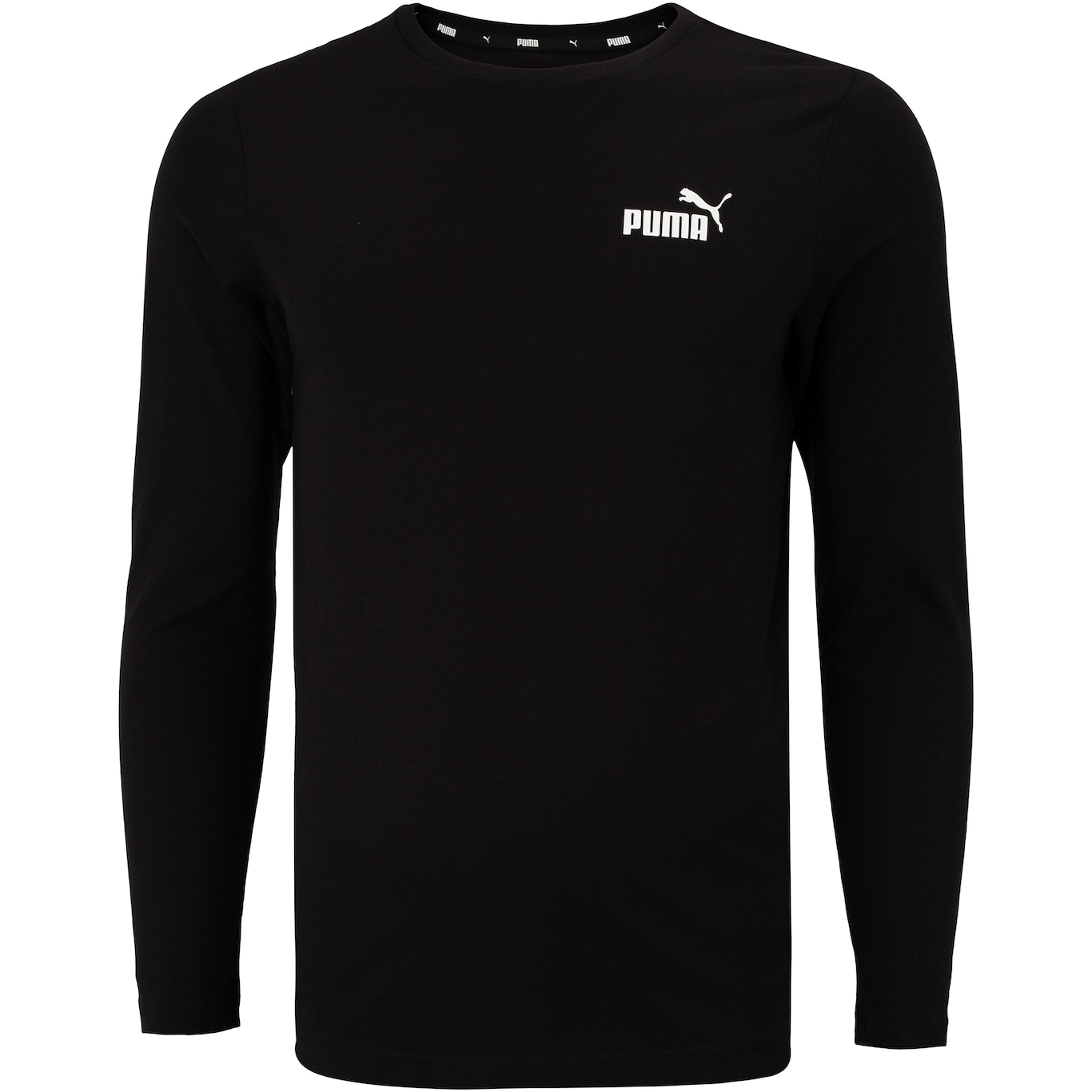 Camiseta Masculina Puma Manga Longa Essentials Small Logo - Foto 4