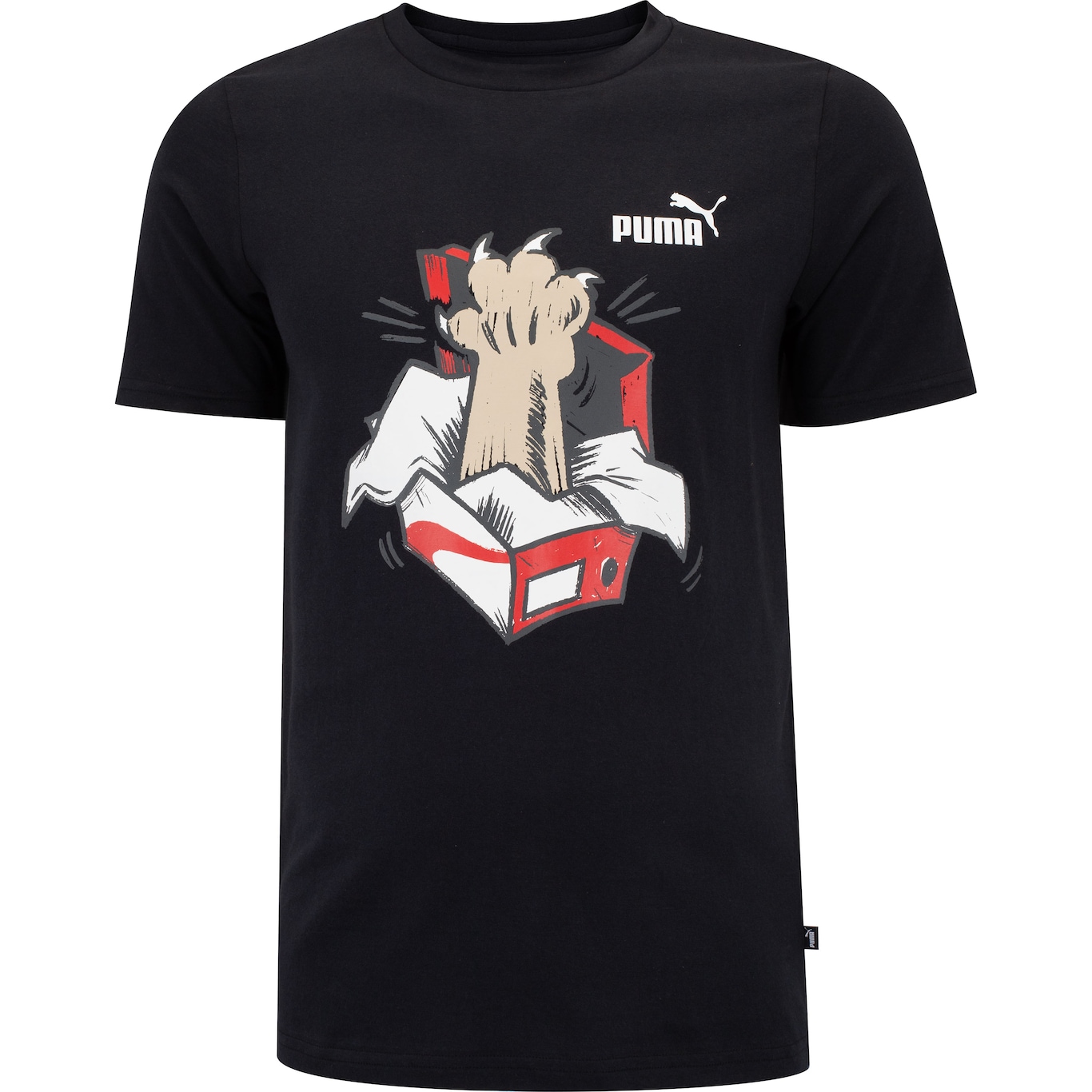 Camiseta Puma Masculina Manga Curta Graphics Sneake - Video 1