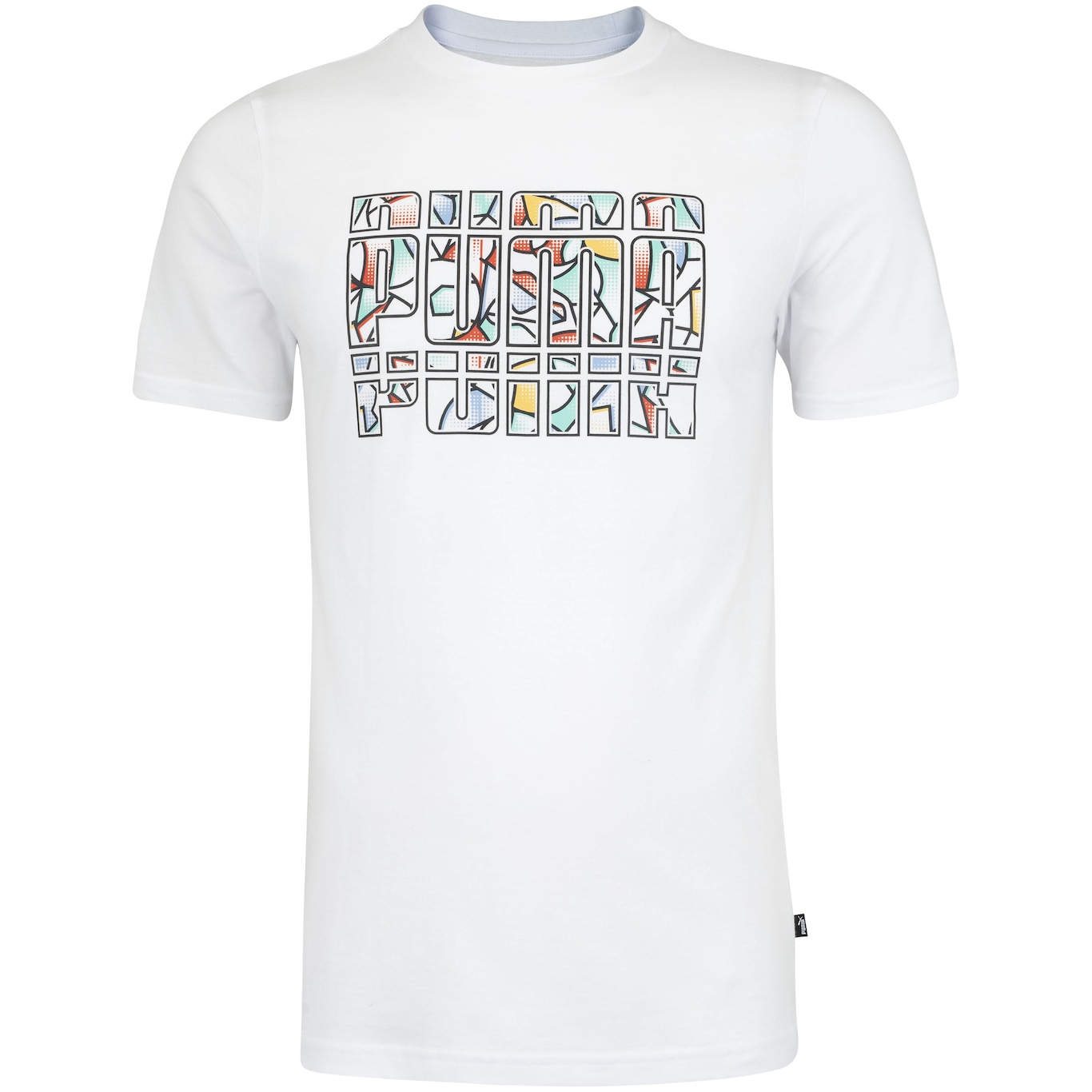 Camiseta Masculina Puma Manga Curta Graphics Summer - Foto 6