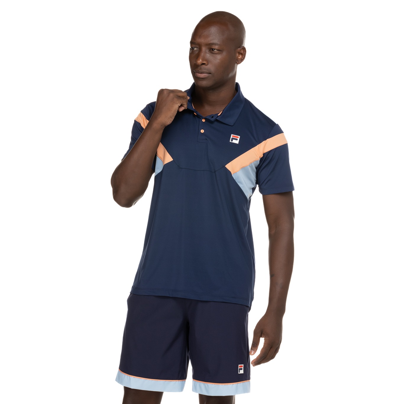 Camisa Polo Manga Curta Masculina Fila com Proteção Solar Australian - Foto 5