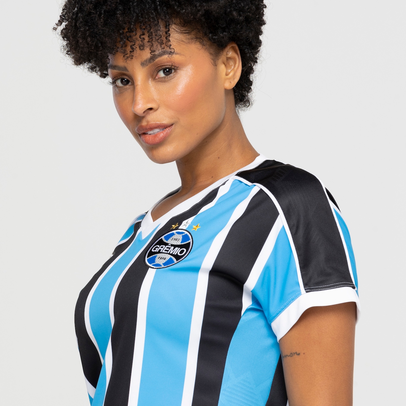 Camisa do Grêmio I 23 Umbro - Feminina - Foto 4