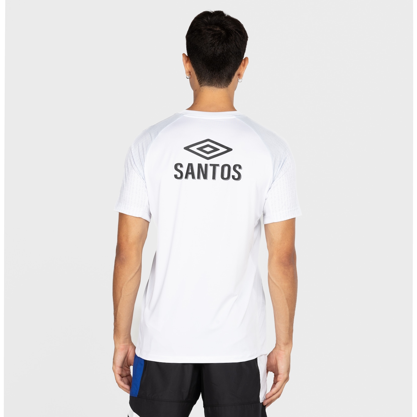 Camisa do Santos 23 Masculina Umbro Aquecimento - Foto 3