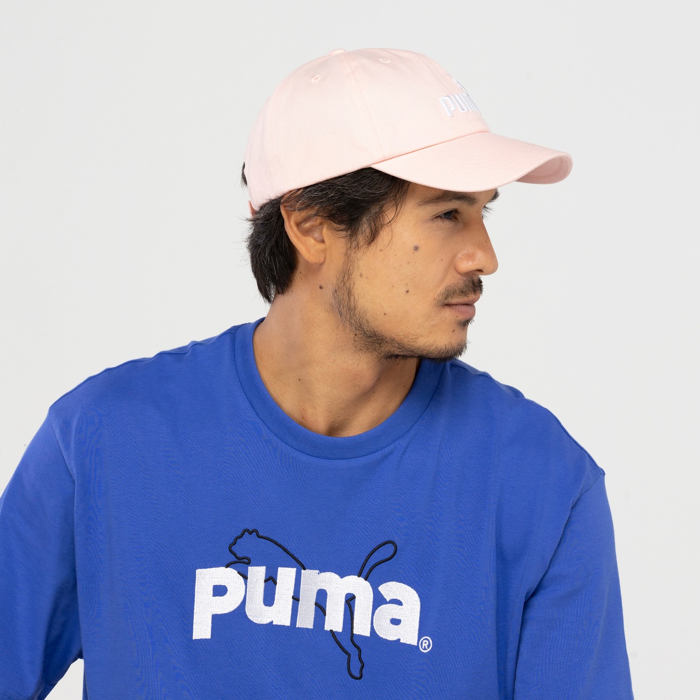 Boné Puma Aba Curva Strapback Ess Bb Cap No 1 Logo - Adulto - Foto 4