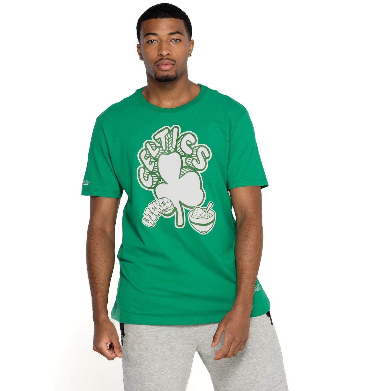 Camiseta do Boston Celtics Mitchell & Ness Masculina MT322 - Video 1