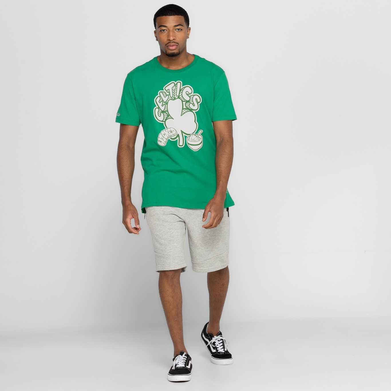 Camiseta do Boston Celtics Mitchell & Ness Masculina MT322 - Foto 4