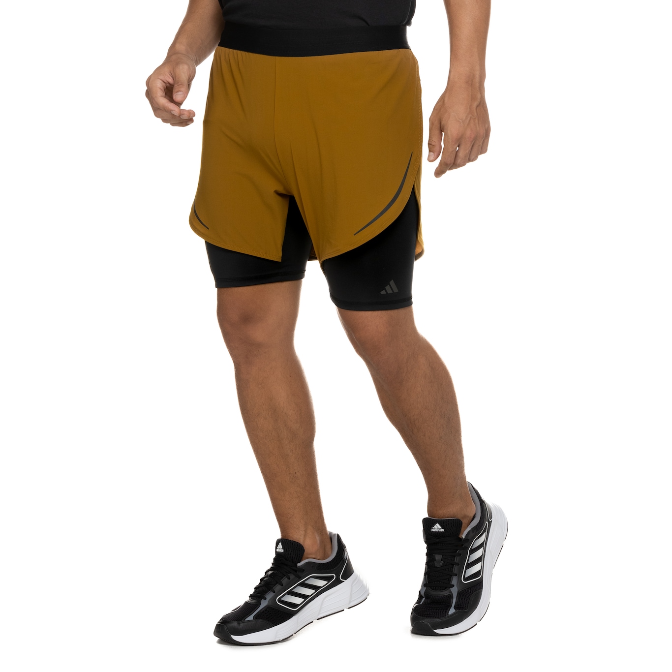 Bermuda Masculina adidas Hiit 2 In 1 em Promoção