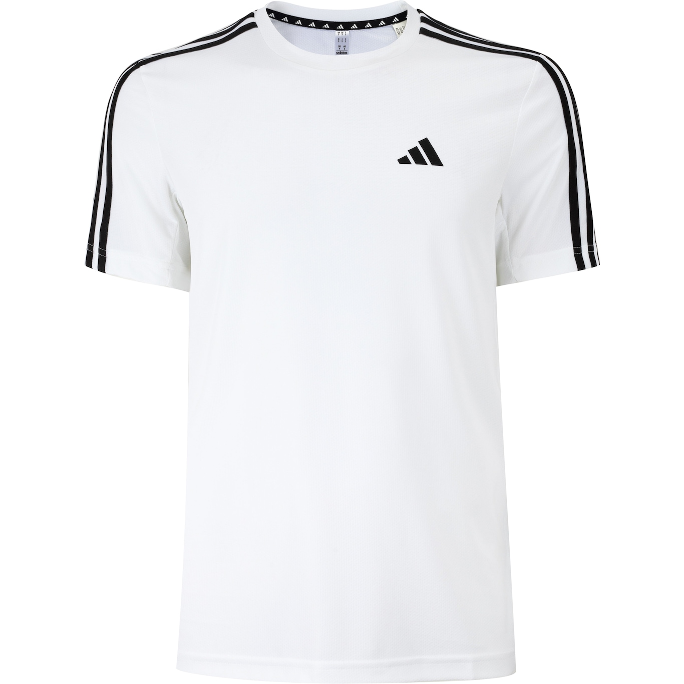 Camiseta Masculina adidas Manga Curta Essentials 3 Listras - Foto 6