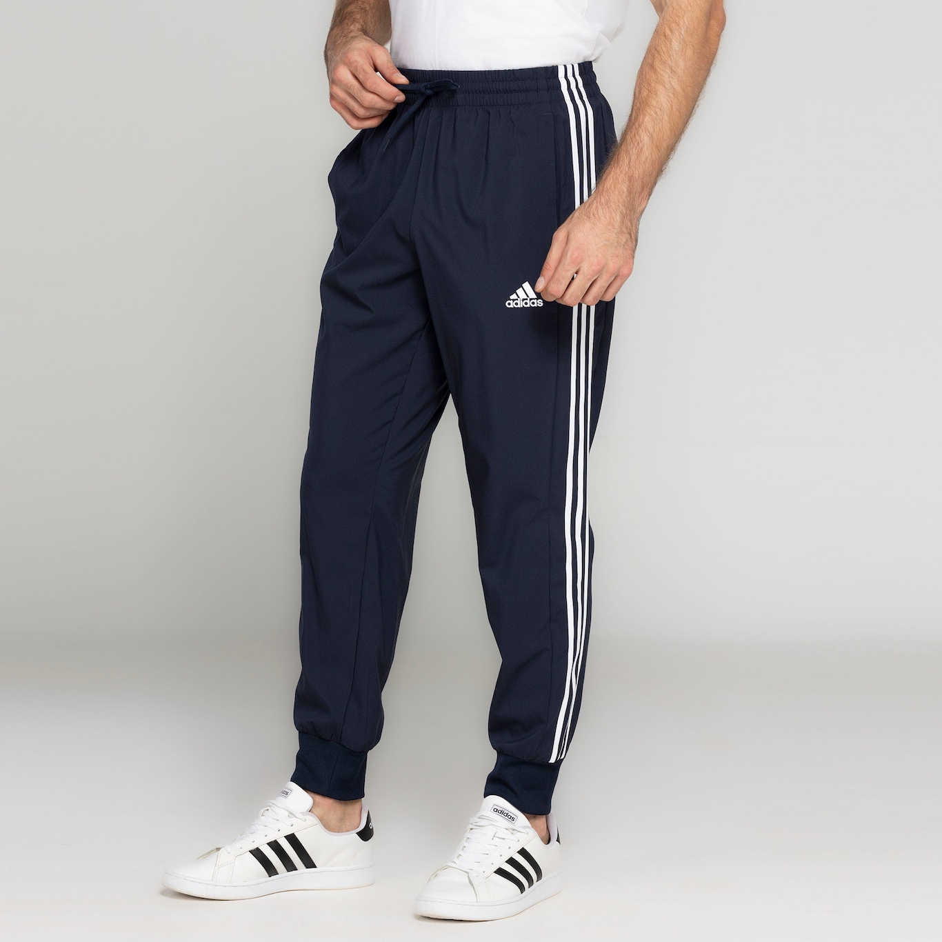 Calça Masculina adidas 3 Listras - Foto 4