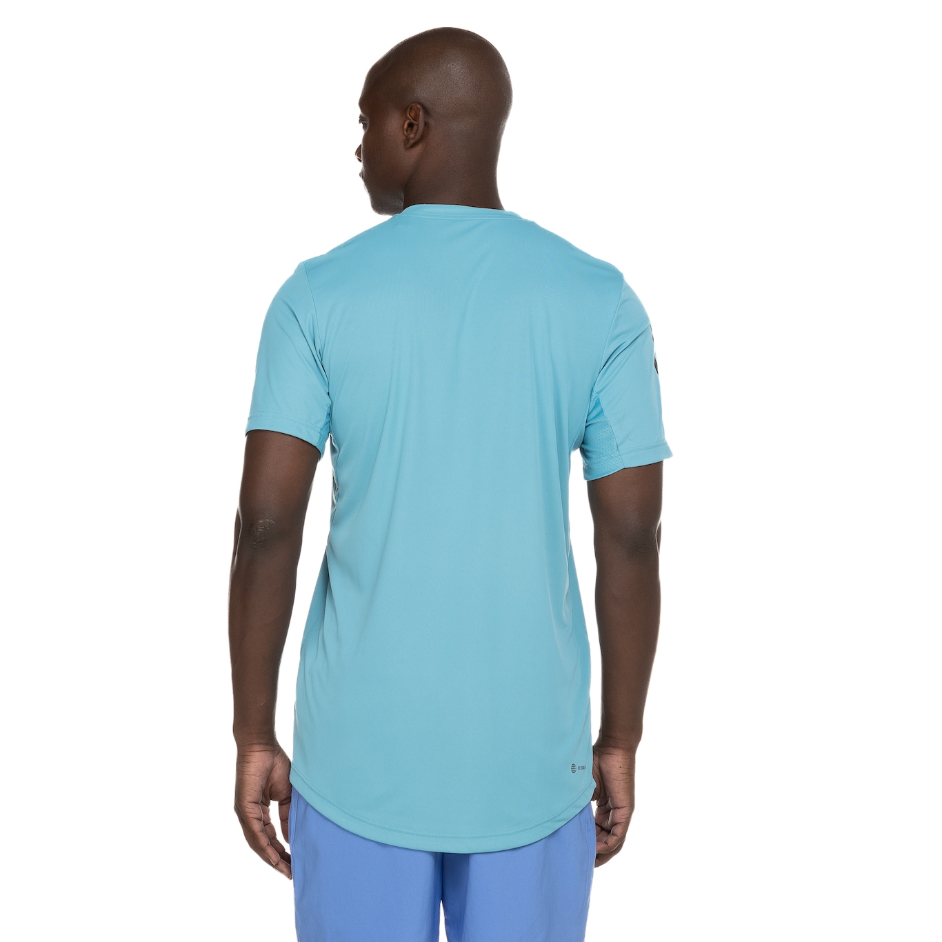 Camiseta Masculina adidas Aeroready Manga Curta Tennis Club 3 L - Foto 3