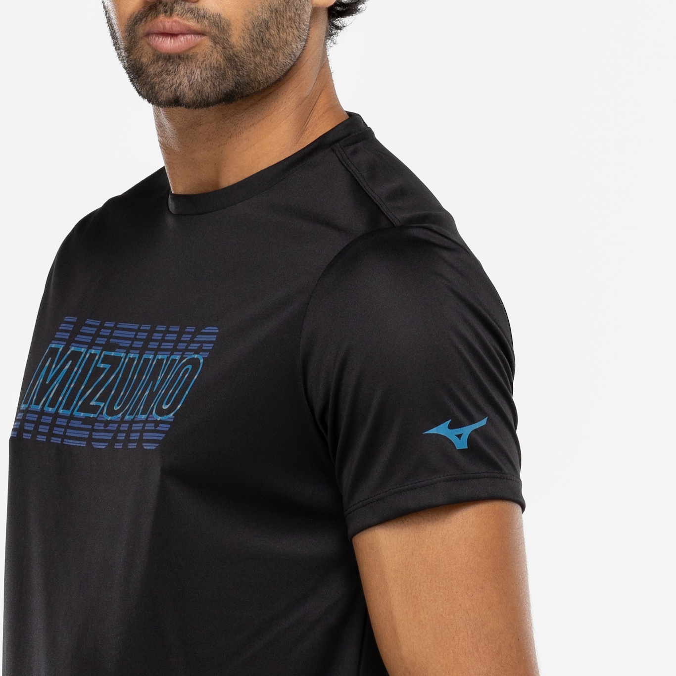 Camiseta Masculina Mizuno Manga Curta Energy Stamp - Foto 5