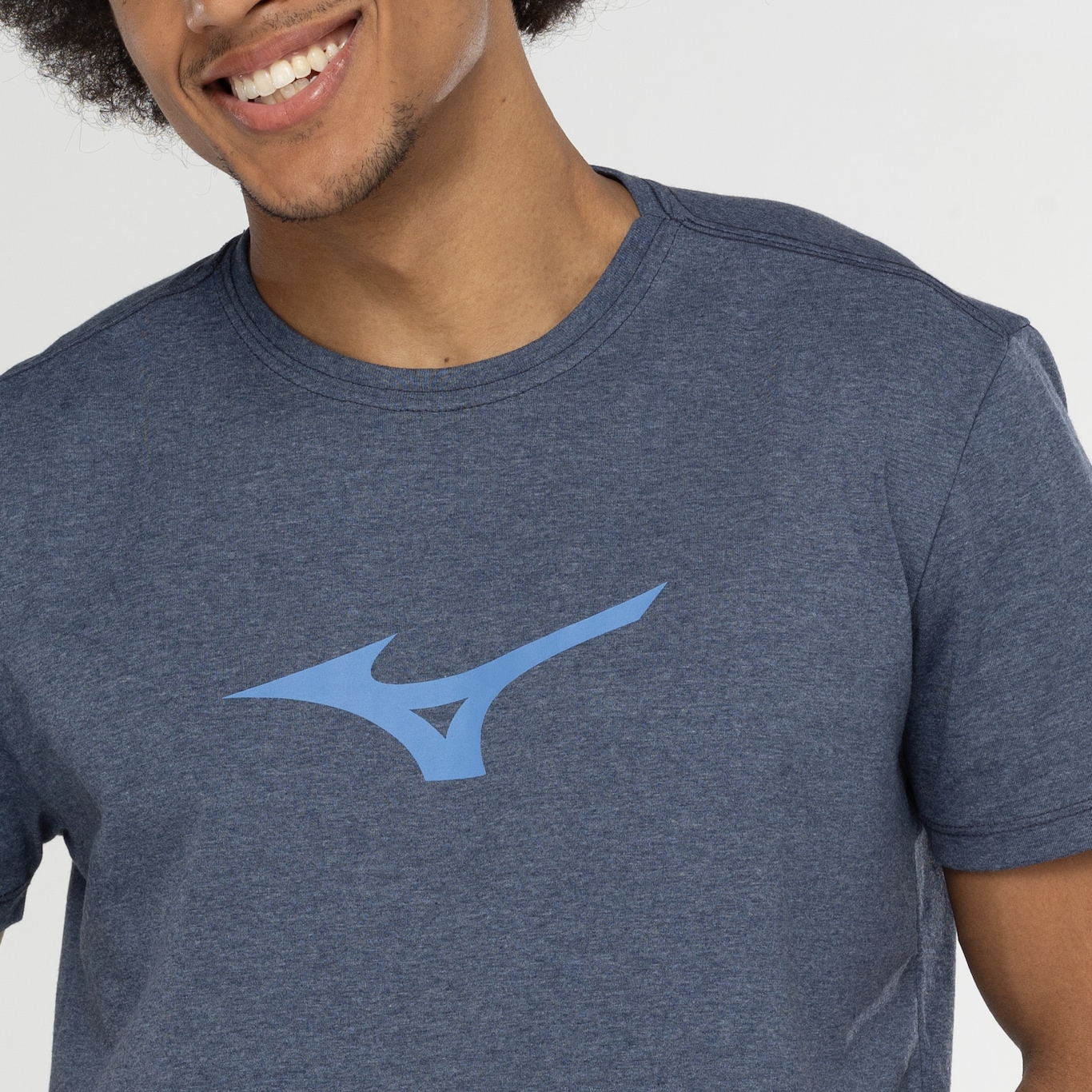 Camiseta Masculina Mizuno Manga Curta Lifestyle - Foto 6