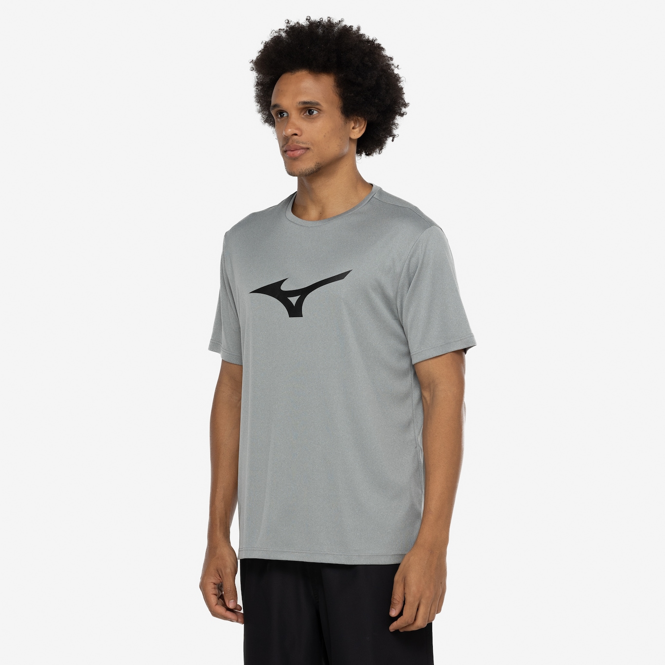 Camiseta Masculina Mizuno Manga Curta Run Spark - Foto 5