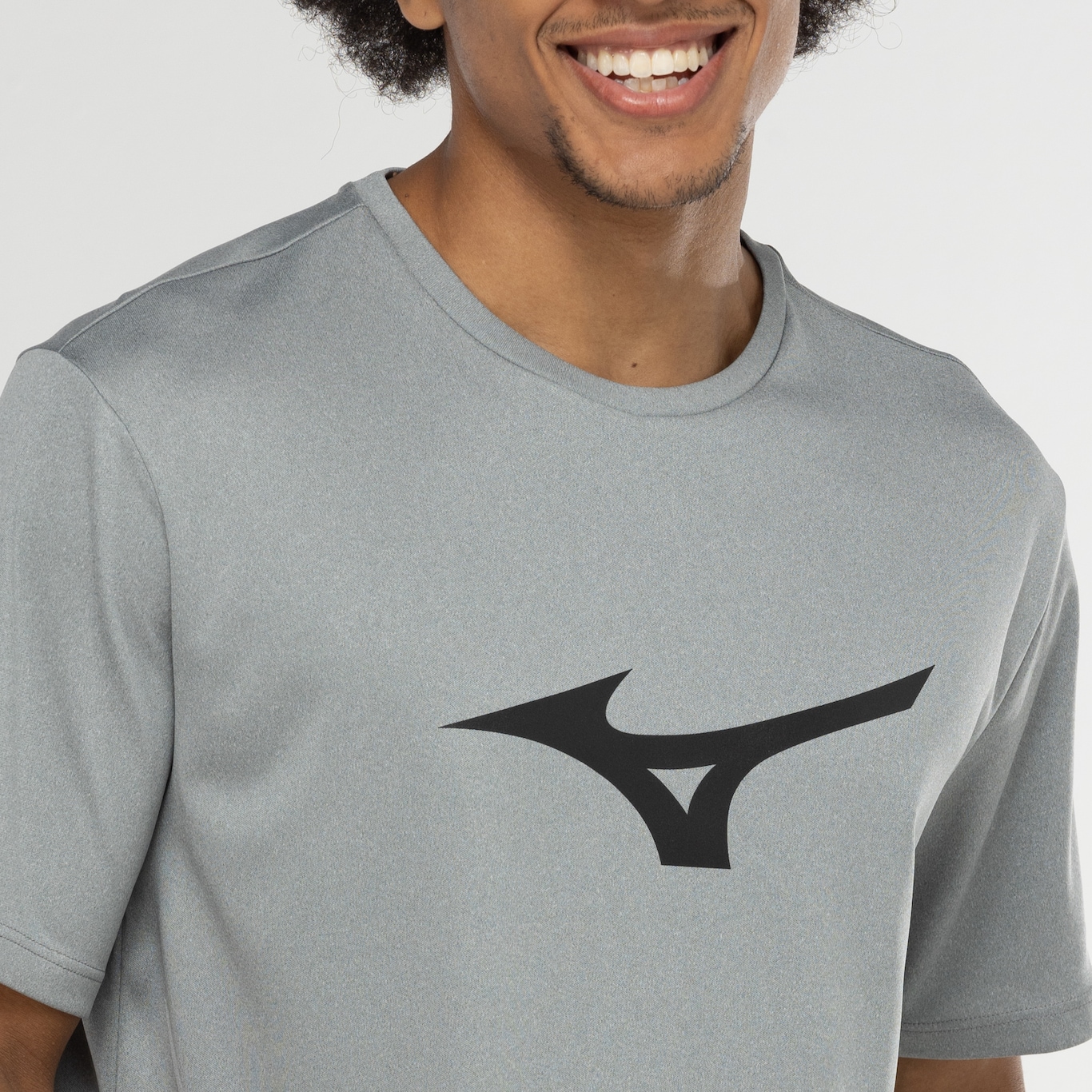 Camiseta Masculina Mizuno Manga Curta Run Spark - Foto 6