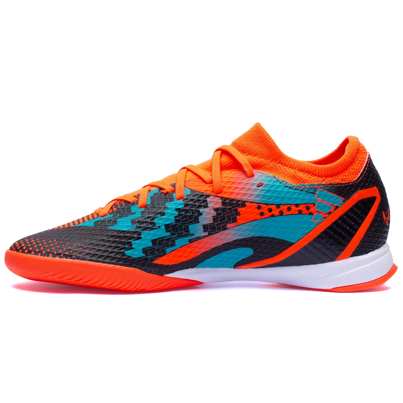 Chuteira do Messi Futsal adidas X Speedportal 22 3 - Adulto - Foto 3