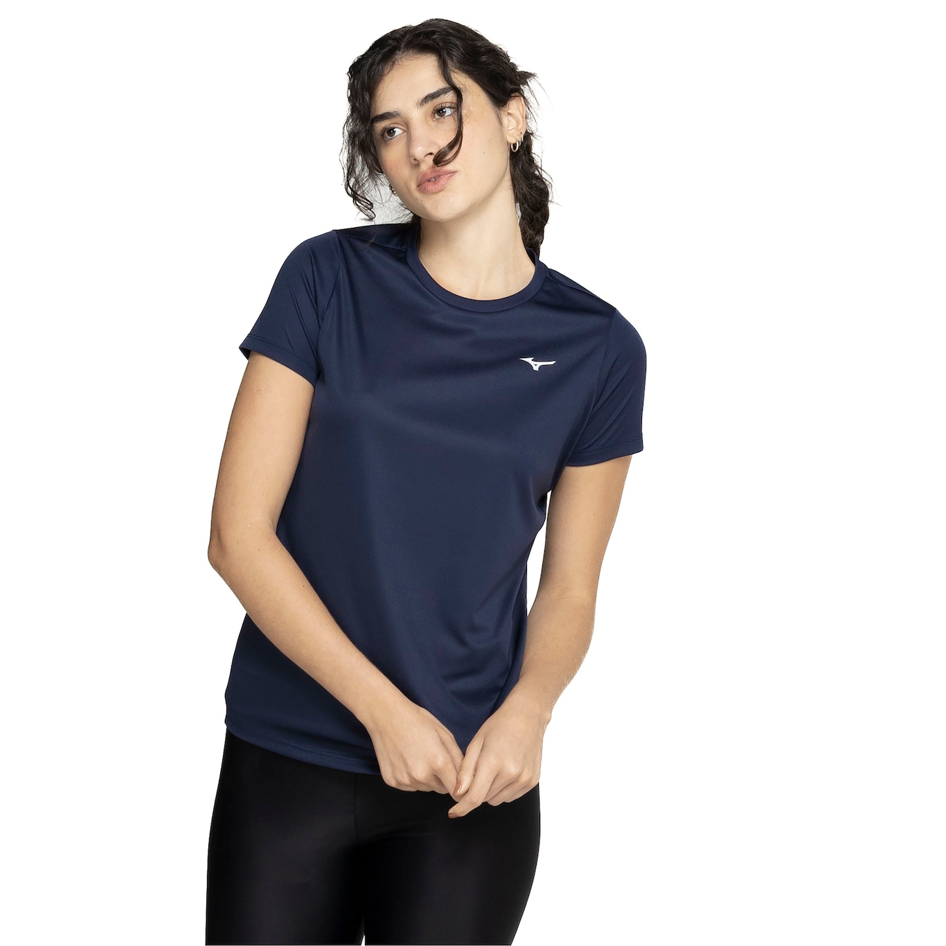 Camiseta Feminina Mizuno Manga Curta Energy - Foto 1