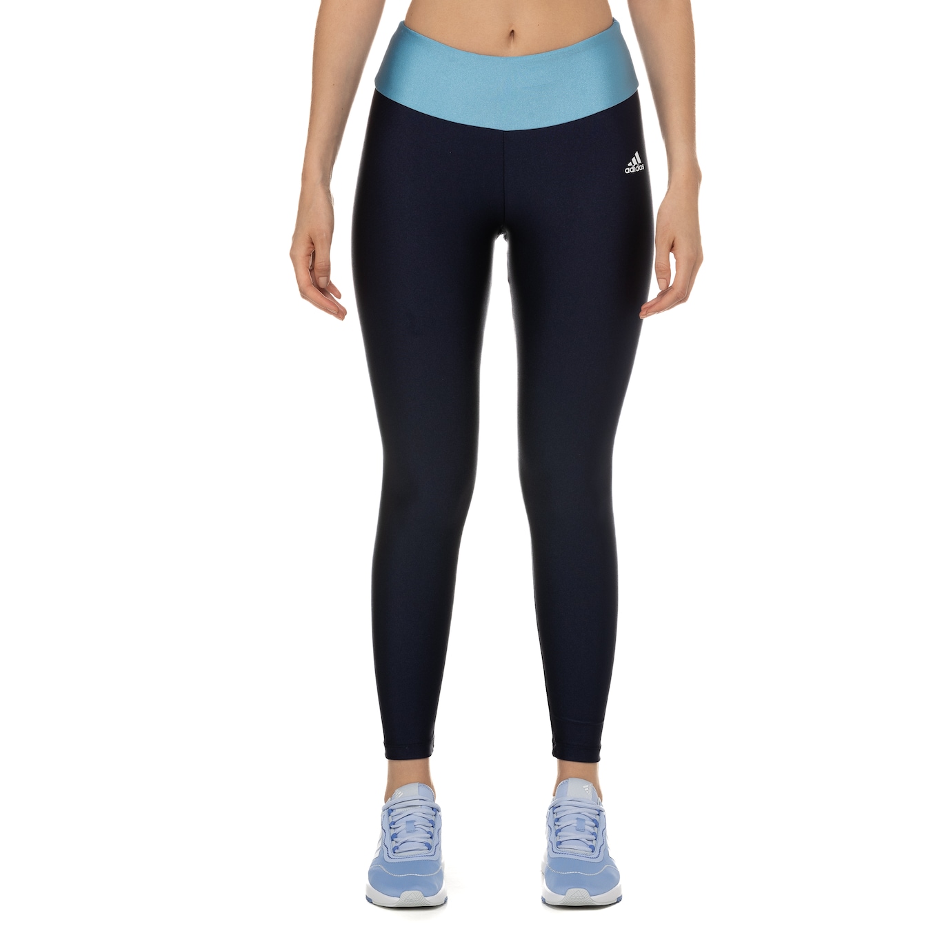 Calça Legging Feminina adidas Latin Colorblock - Foto 3